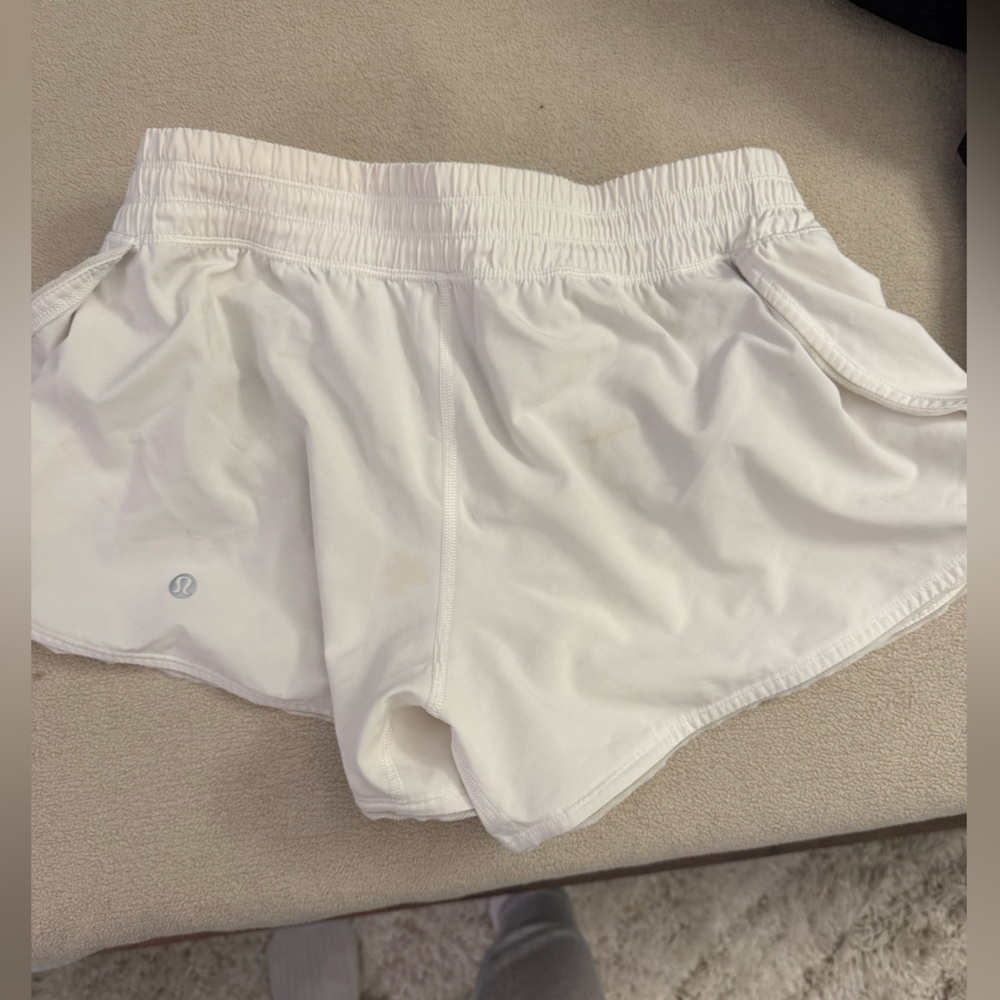 Lululemon Athletica White Shorts - Picture 3 of 3